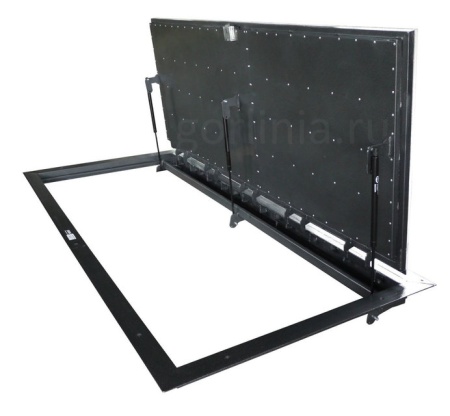 Напольный люк Стелс-У 700*1300п уголок утепленный образец